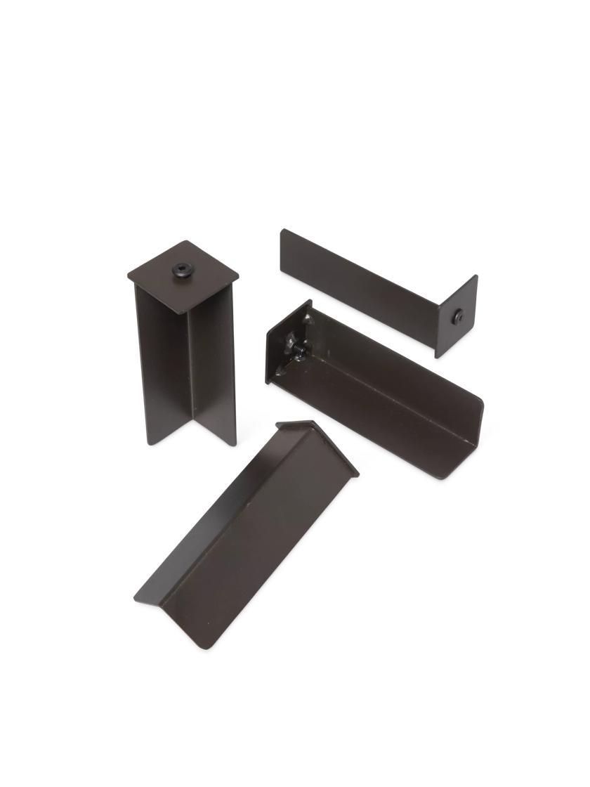 Elevated Planter Accessories |   Connector Set for 2″ Corners, Set of 4 Elevated Planter Accessories Elevated Planter Accessories