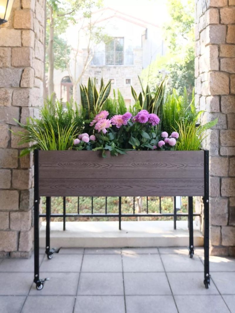 Elevated Planters |   EverBloom Urban Mobile Garden Elevated Planters Elevated Planters