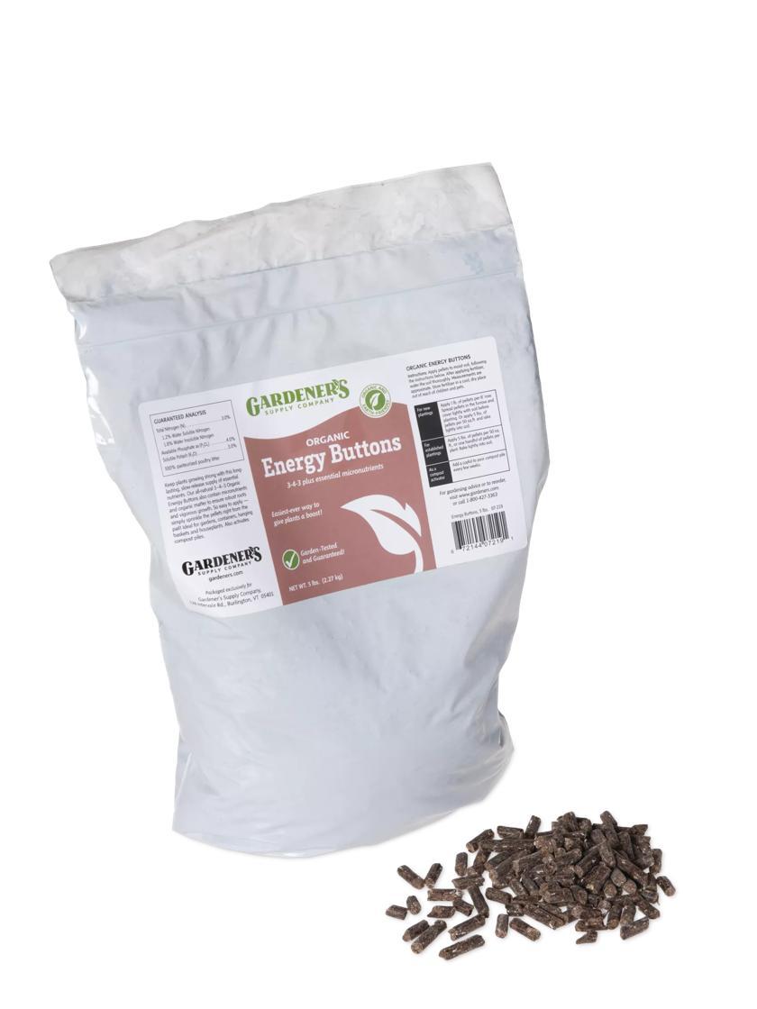 Fertilizers |   Energy Buttons, 5 Lbs. Fertilizers Fertilizers