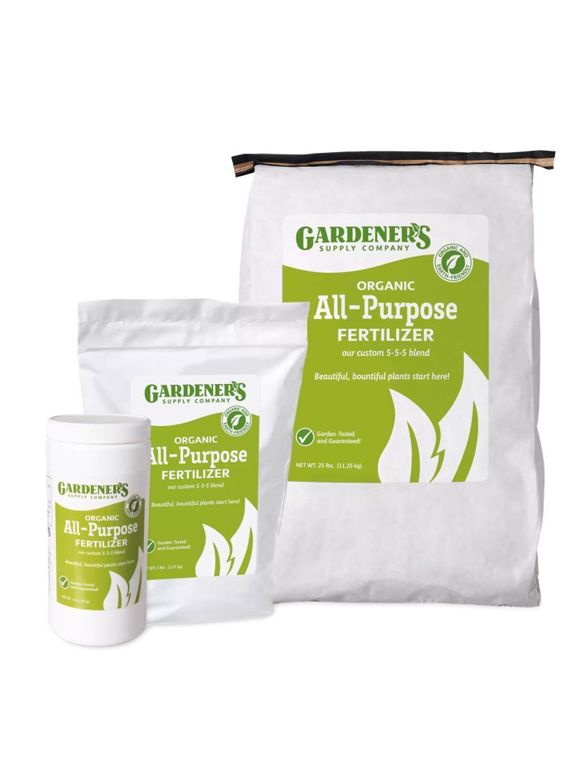 Fertilizers |   Gardener’s Best® All-Purpose Organic Fertilizer GARDEN SUPPLIES Fertilizers