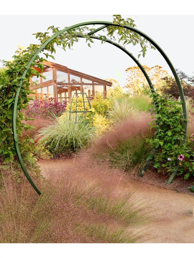 Flower Supports & Trellises |   Gracie Modern Arbor, Large Flower Supports & Trellises Flower Supports & Trellises