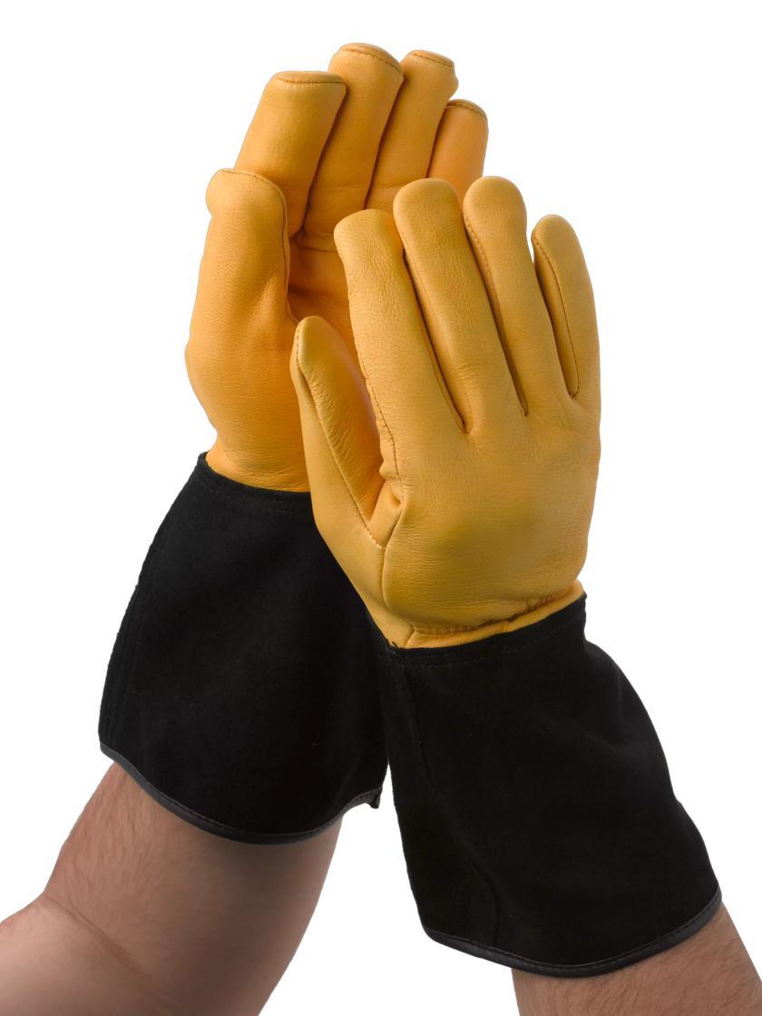 Gloves & Footwear |   Men’s Gold Leaf Tough Touch™ Gloves GARDEN SUPPLIES Gloves & Footwear