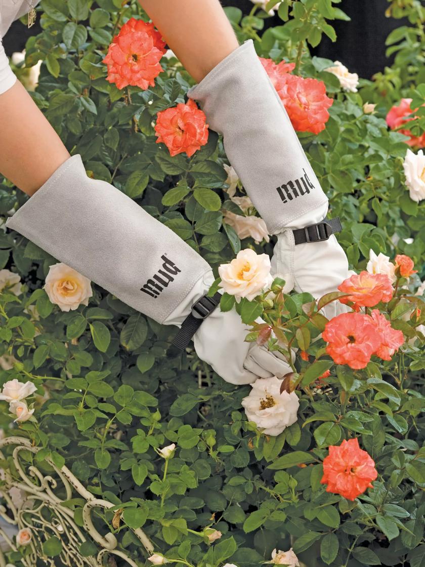 Gloves & Footwear |   Women’s Mud®  Gauntlet Rose Gloves GARDEN SUPPLIES Gloves & Footwear