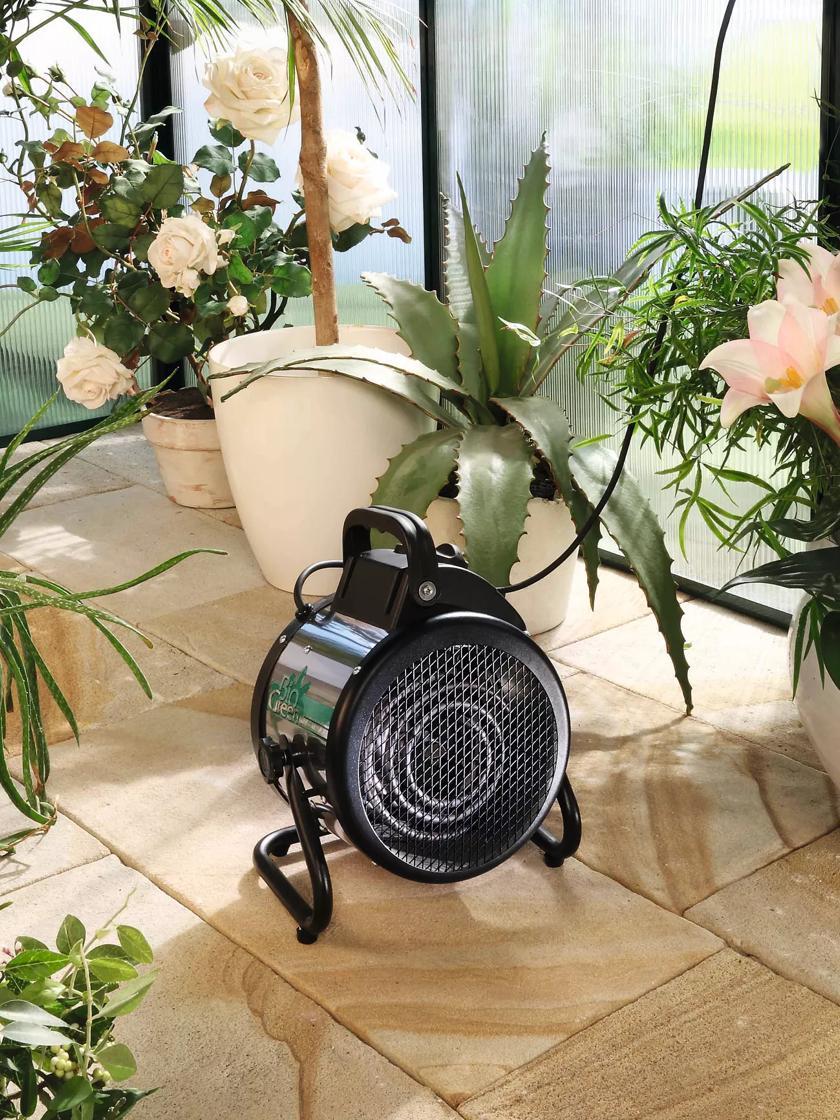 Greenhouse Accessories |   Biogreen Palma Twin Greenhouse Heater GARDEN SUPPLIES Greenhouse Accessories