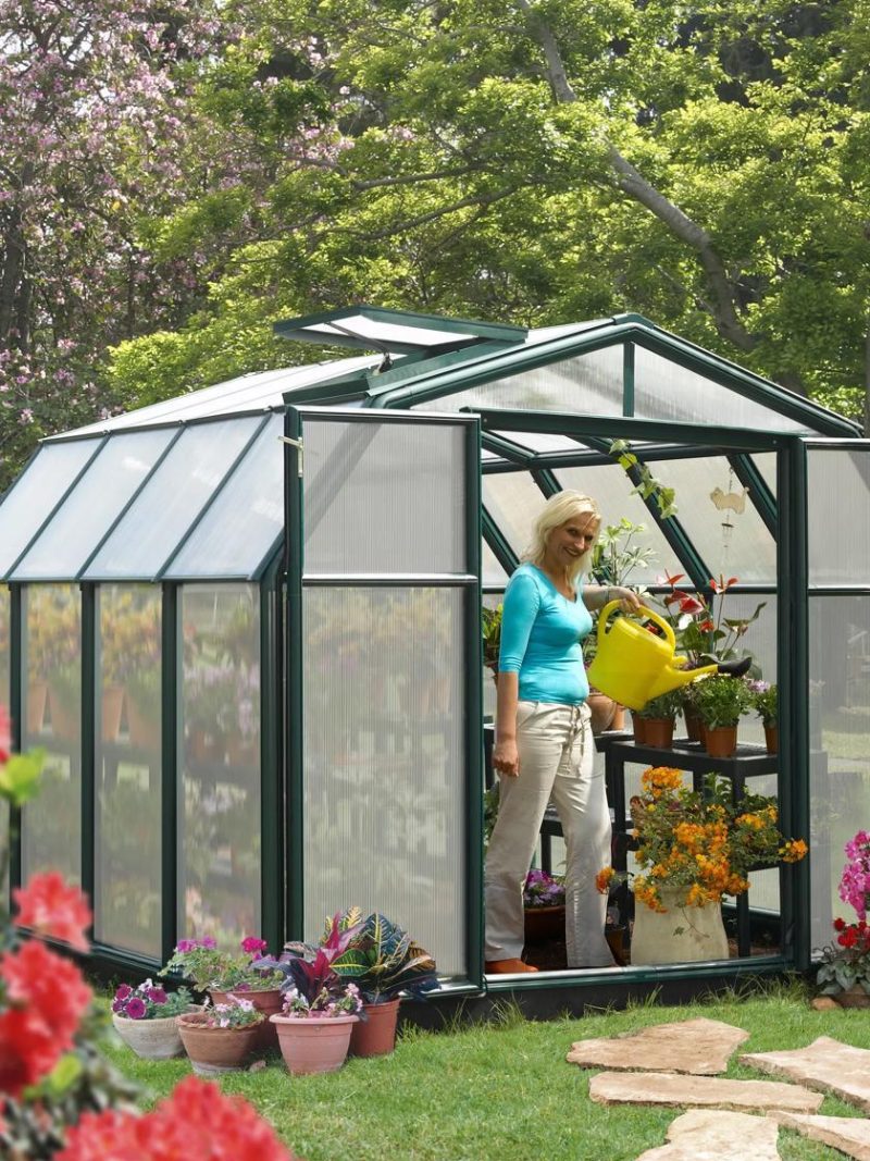 Greenhouse Kits |   Canopia® by Palram Hobby Gardener Greenhouse, 8′ GARDEN SUPPLIES Greenhouse Kits