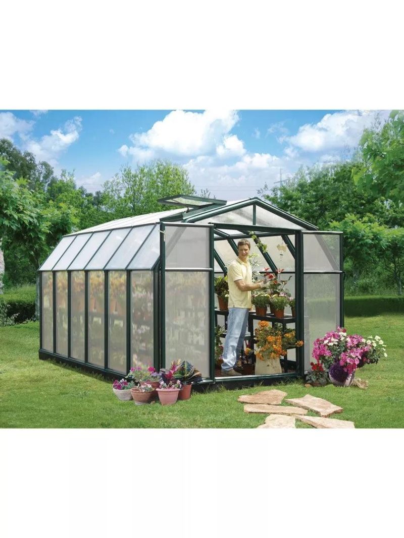 Greenhouse Kits |   Canopia® by Palram Hobby Gardener Greenhouse, 8′ GARDEN SUPPLIES Greenhouse Kits