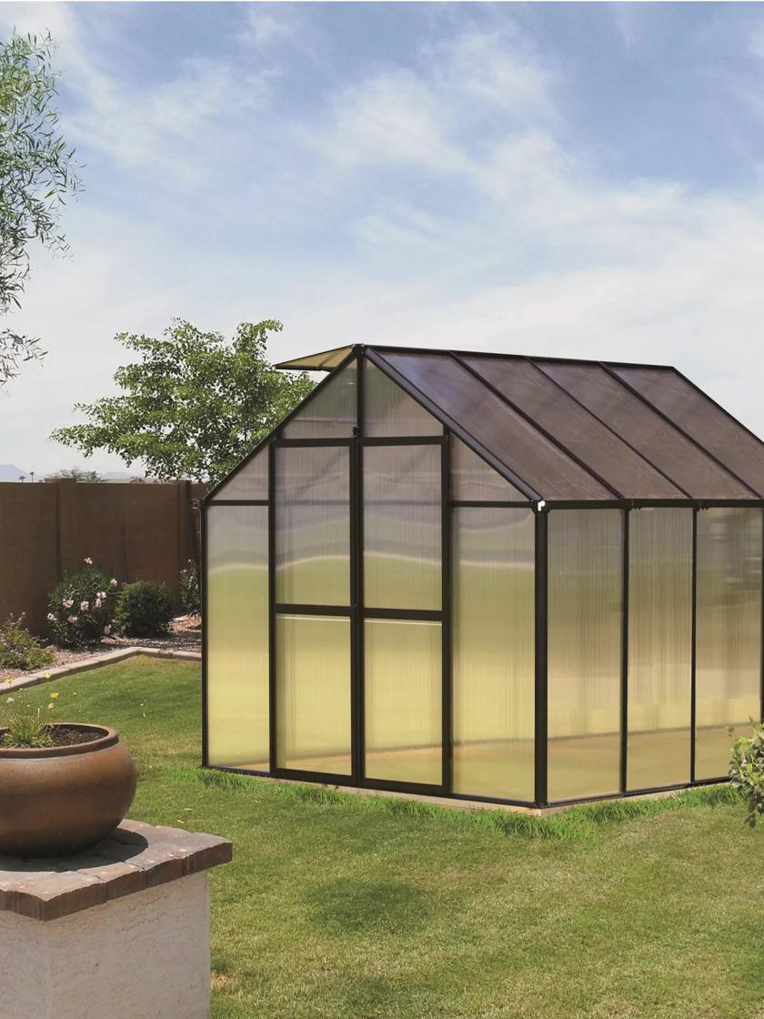 Greenhouse Kits |   MONT Greenhouse, 8′ x 8′ GARDEN SUPPLIES Greenhouse Kits