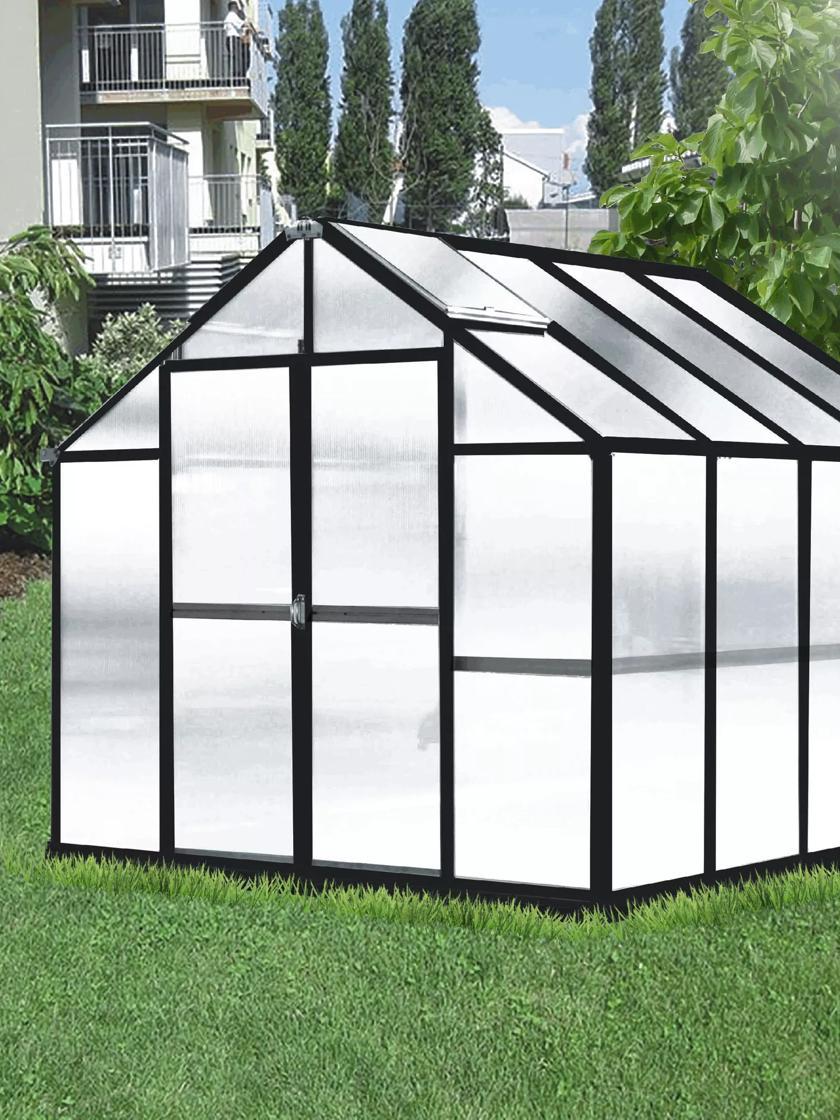 Greenhouse Kits |   MONT Growers Edition Greenhouse, 8′ x 8′ GARDEN SUPPLIES Greenhouse Kits