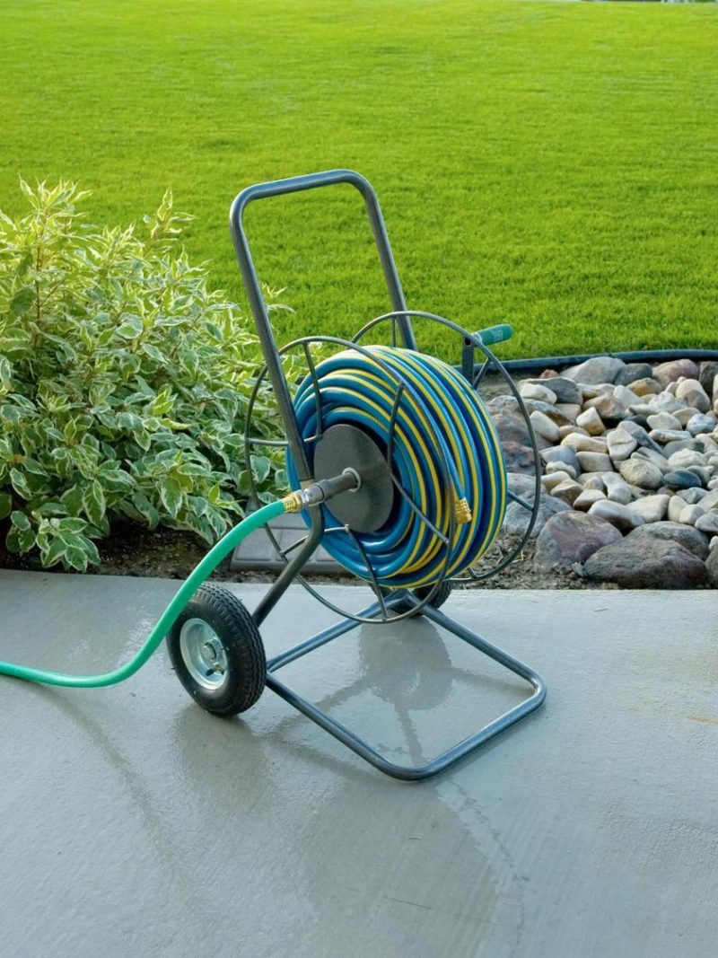 Hose Reels & Organizers |   Yard Butler® Two Wheel Hose Truck GARDEN SUPPLIES Hose Reels & Organizers