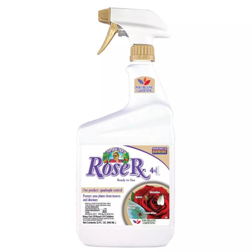 Insect Controls |   Captain Jack’s™ Rose Rx® 4 in 1 GARDEN SUPPLIES Insect Controls