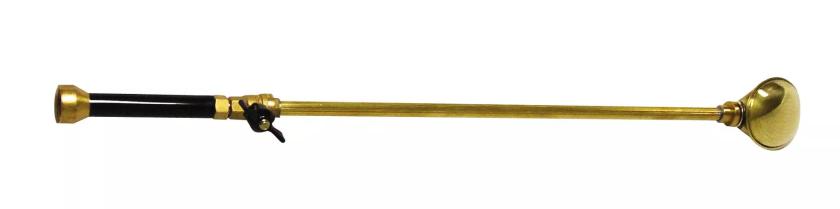 Nozzles & Sprayers |   Brass Watering Lance with Ball Valve and Rose, 24″ GARDEN SUPPLIES Nozzles & Sprayers