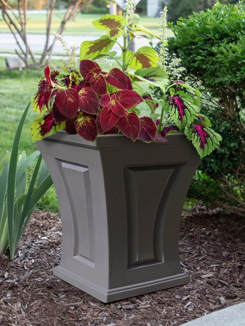 Patio Planters |   Cambridge Tall Planter, 18″ Height Patio Planters Patio Planters