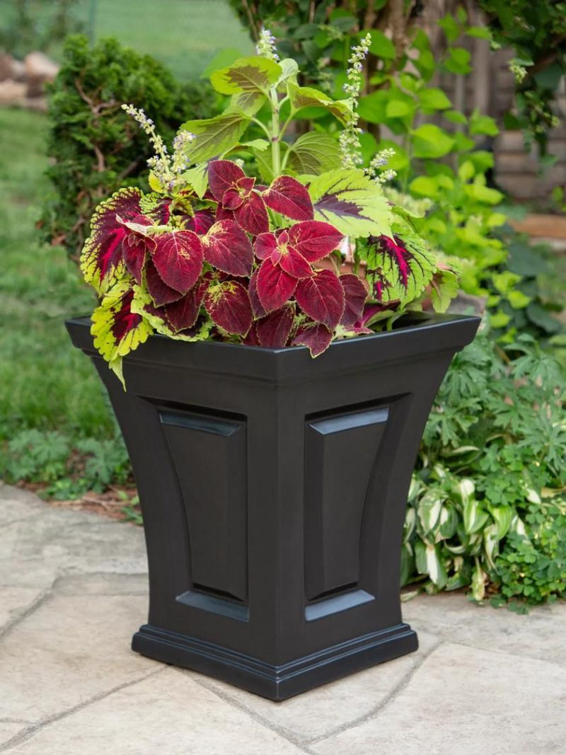 Patio Planters |   Cambridge Tall Planter, 18″ Height Patio Planters Patio Planters