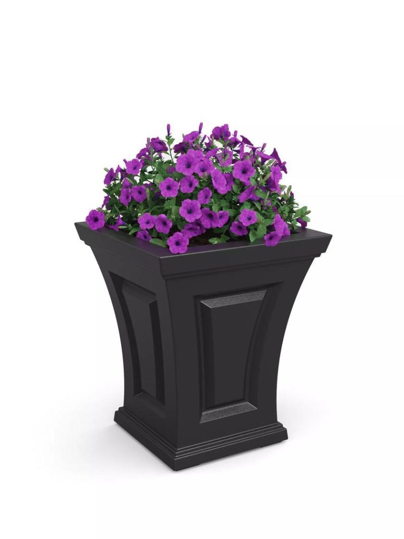 Patio Planters |   Cambridge Tall Planter, 18″ Height Patio Planters Patio Planters