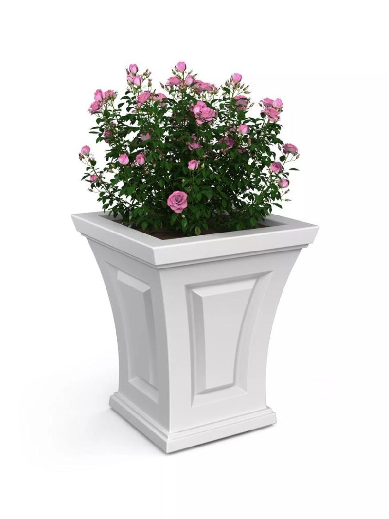 Patio Planters |   Cambridge Tall Planter, 18″ Height Patio Planters Patio Planters