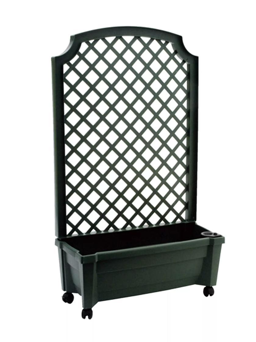 Patio Planters |   Exaco Trading Calypso Planter with Trellis Patio Planters Patio Planters