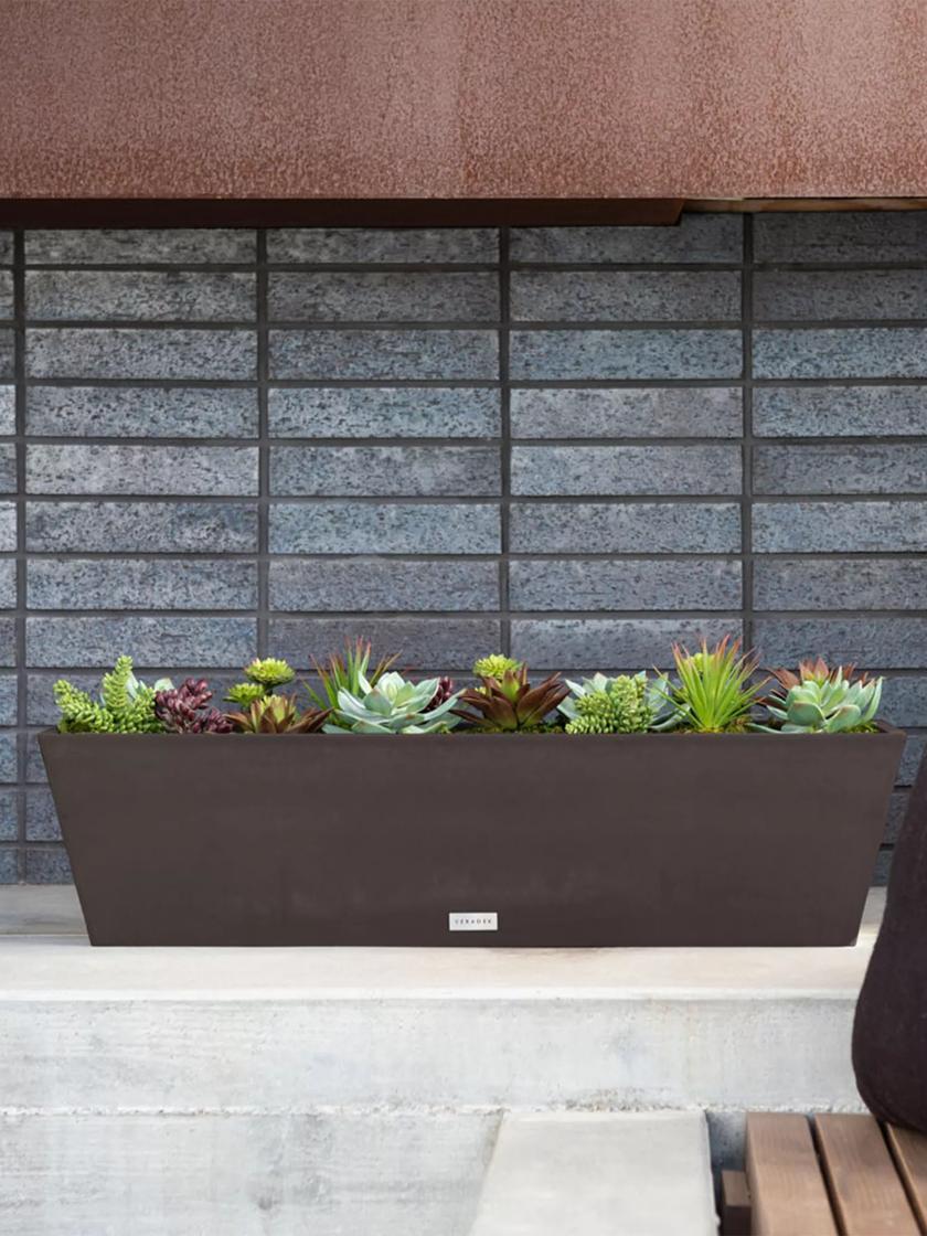 Patio Planters |   Veradek Pure Series WIndow Box Planters Patio Planters Patio Planters