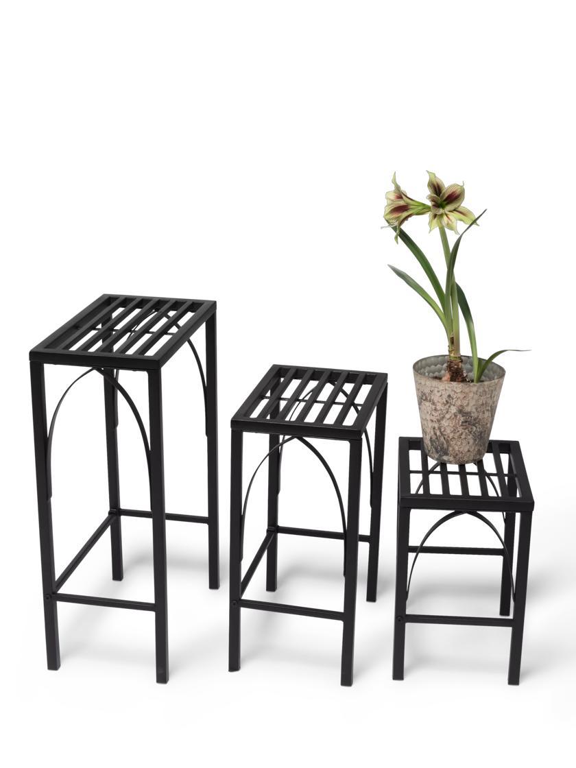 Plant Stands |   Gothic Arch Nesting Plant Stands, Set of 3 Plant Stands Plant Stands