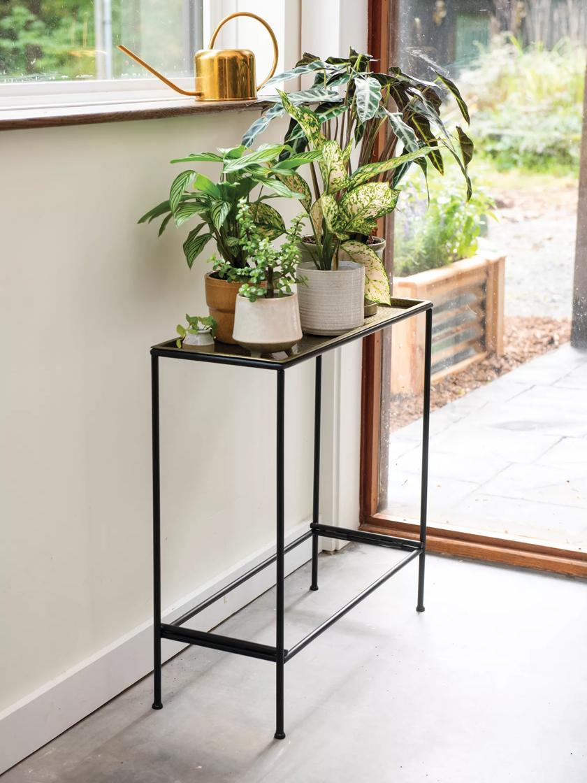 Plant Stands |   Sleek & Slender Plant Stand Side Table Plant Stands Plant Stands