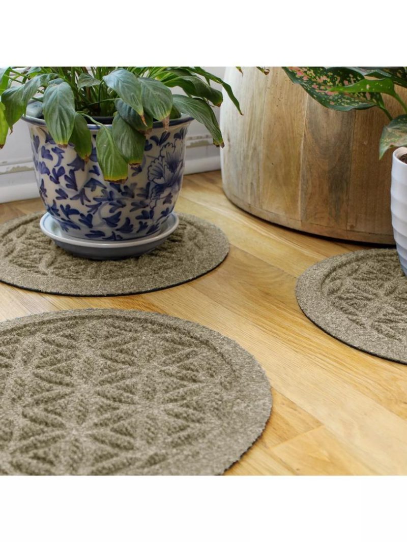 Plant Trays & Saucers |   WaterHog Flower of Life Plant Mats Plant Trays & Saucers Plant Trays & Saucers