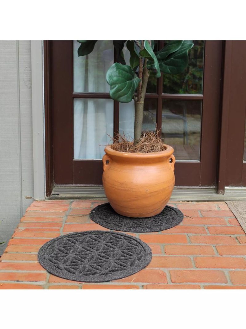 Plant Trays & Saucers |   WaterHog Flower of Life Plant Mats Plant Trays & Saucers Plant Trays & Saucers