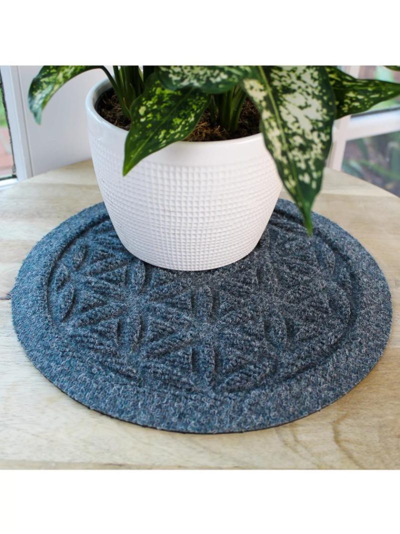 Plant Trays & Saucers |   WaterHog Flower of Life Plant Mats Plant Trays & Saucers Plant Trays & Saucers