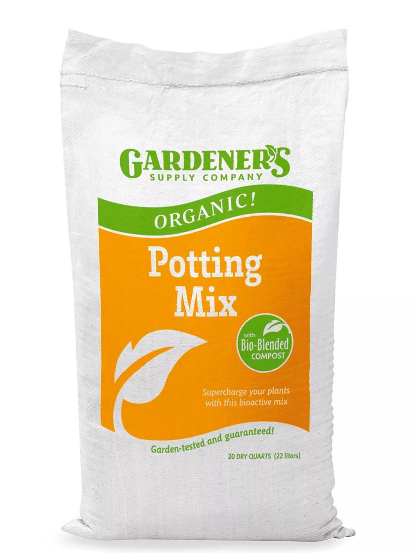 Potting Soil Mixes |   Organic Potting Mix, 20 Quarts GARDEN SUPPLIES Potting Soil Mixes