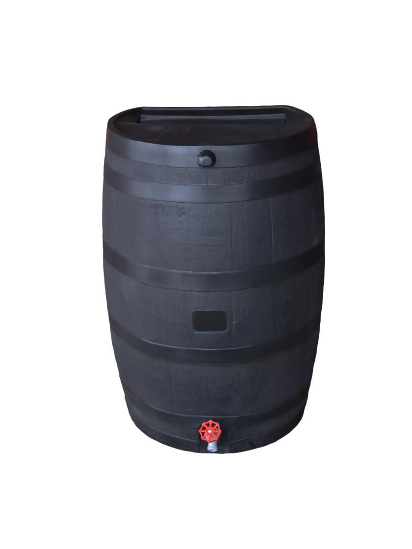 Rain Barrels |   Eco Rain Flat-Back Barrel, 50 Gallon GARDEN SUPPLIES Rain Barrels