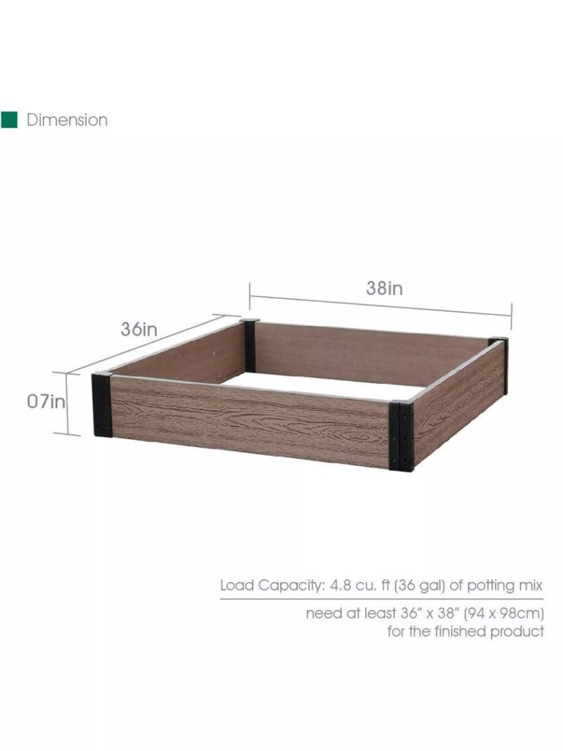 Raised Garden Beds |   EverBloom Essential Raised Garden Bed PLANTERS & RAISED BEDS Raised Garden Beds