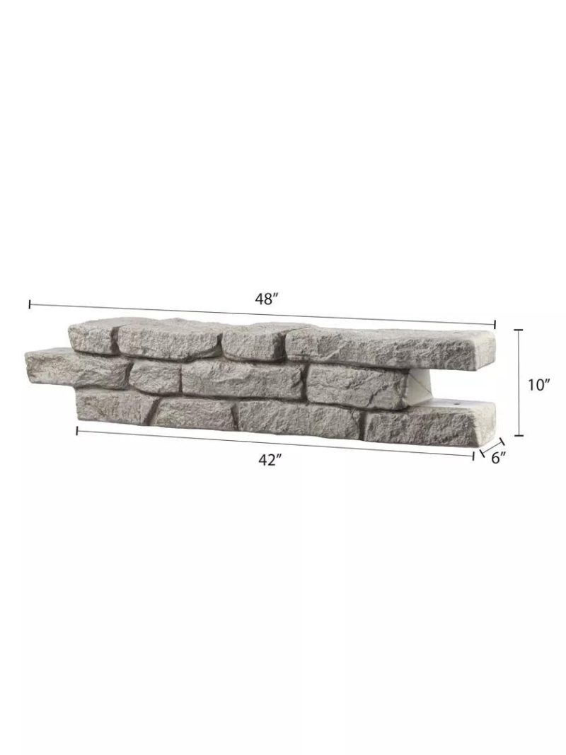 Raised Garden Beds |   Rock Lock Interlocking Garden System, Straight Sets PLANTERS & RAISED BEDS Raised Garden Beds