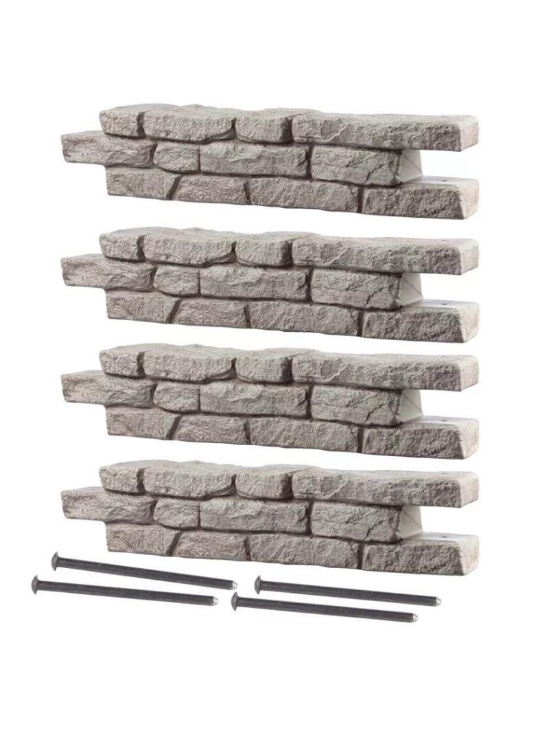 Raised Garden Beds |   Rock Lock Interlocking Garden System, Straight Sets PLANTERS & RAISED BEDS Raised Garden Beds