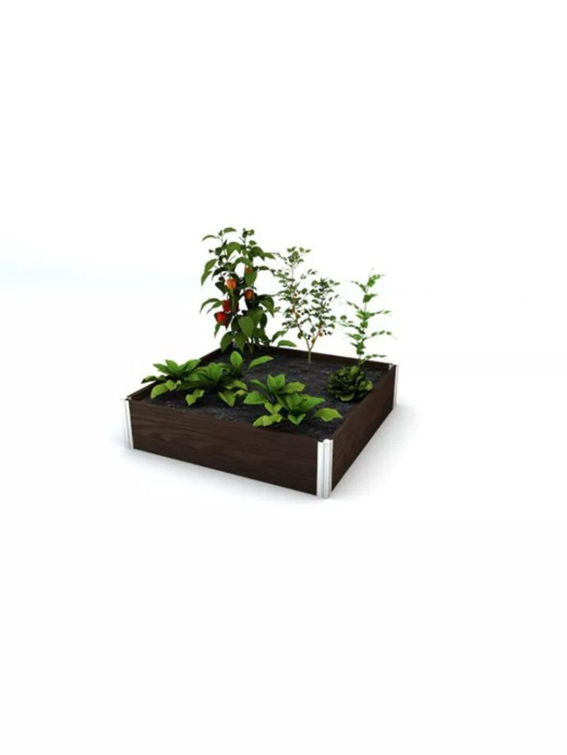 Raised Garden Beds |   Vita Urbana Garden Bed, 4’x4’x11” PLANTERS & RAISED BEDS Raised Garden Beds