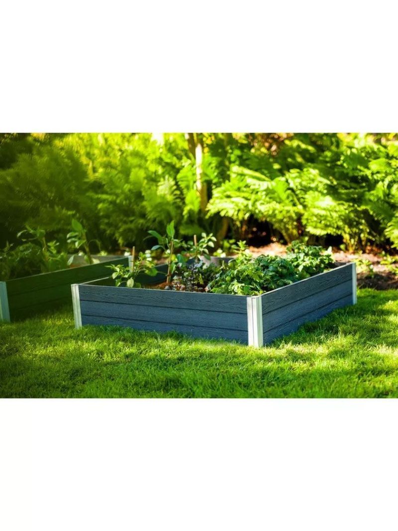 Raised Garden Beds |   Vita Urbana Garden Bed, 4’x4’x11” PLANTERS & RAISED BEDS Raised Garden Beds