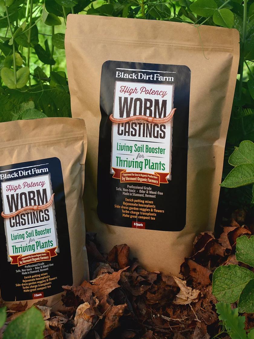 Soil Amendments |   Black Dirt Farm Compost Tea Grade Worm Castings GARDEN SUPPLIES Soil Amendments