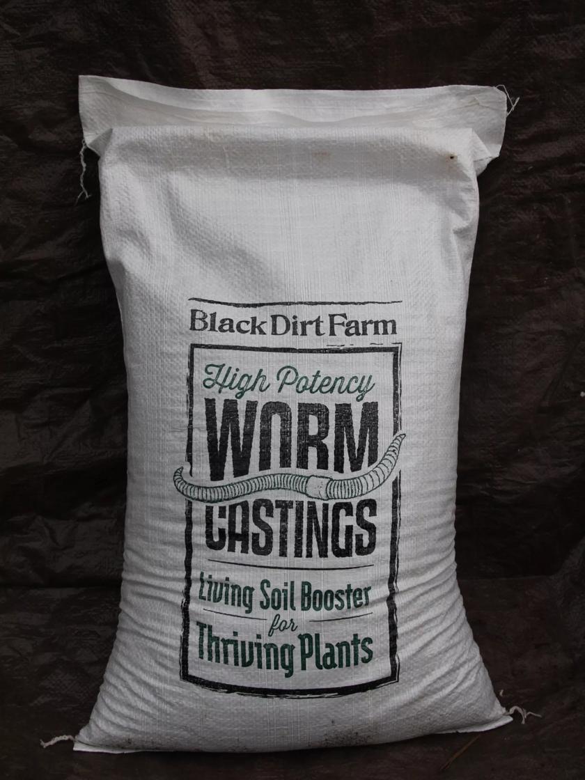 Soil Amendments |   Black Dirt Farm Soil Grade Worm Castings, 20 Quart GARDEN SUPPLIES Soil Amendments