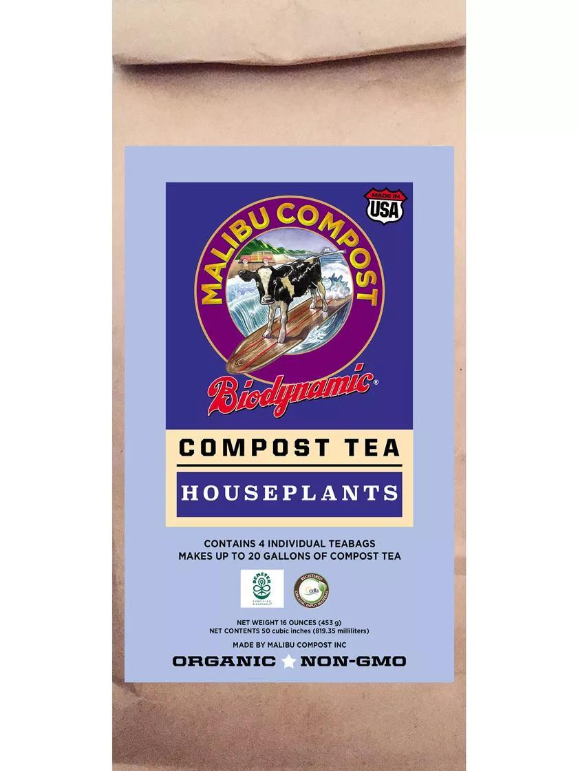 Soil Amendments |   Malibu Compost Tea for Houseplants GARDEN SUPPLIES Soil Amendments