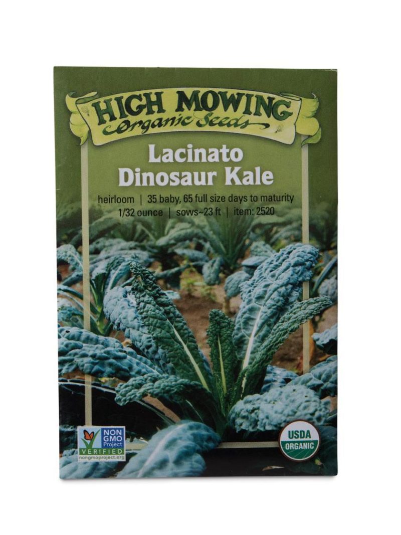 Vegetable Seeds |   Lacinato Dino Kale Organic Seeds GARDEN SUPPLIES Vegetable Seeds