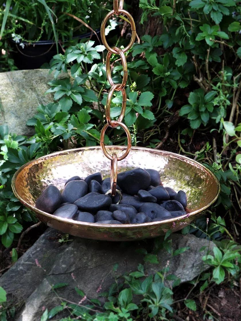 Watering Accessories |   Rain Chain Basins GARDEN SUPPLIES Watering Accessories