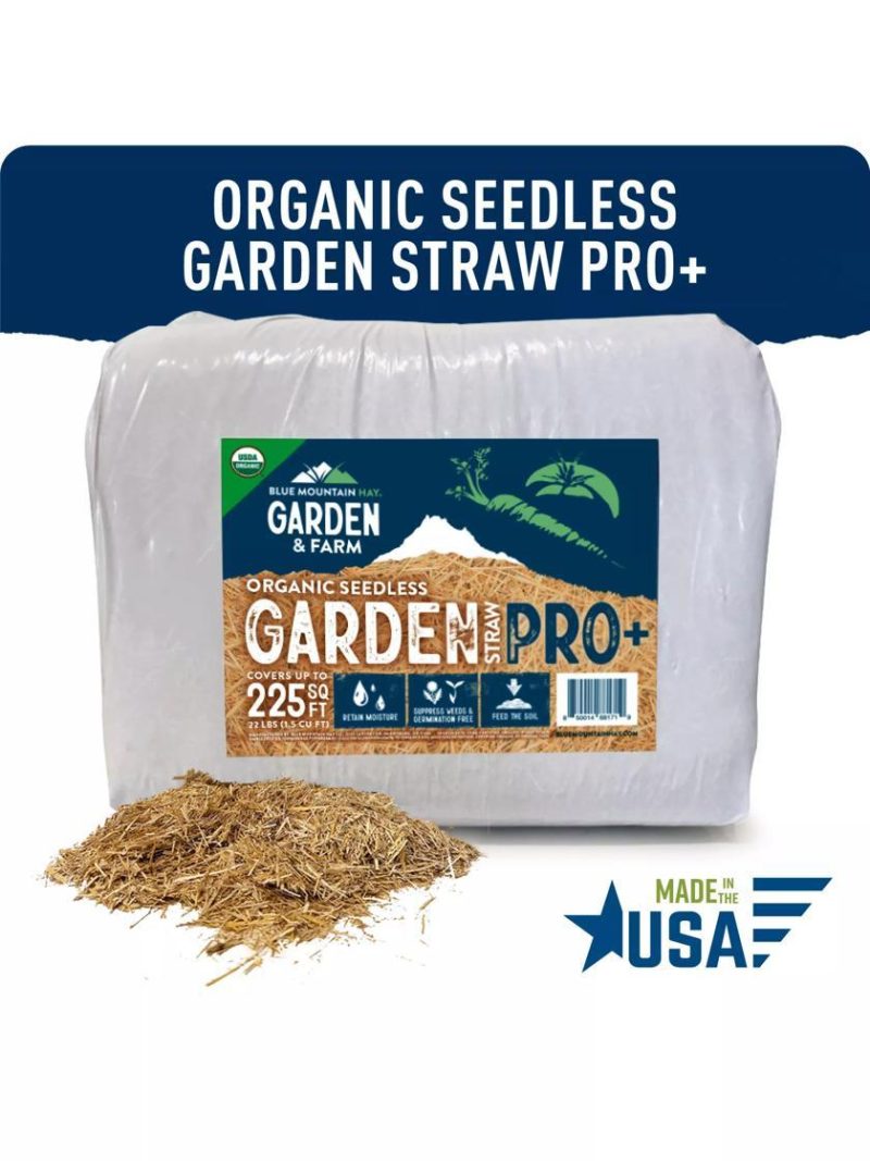 Weed Mats & Mulches |   Organic Seedless Garden Straw PRO+ GARDEN SUPPLIES Weed Mats & Mulches