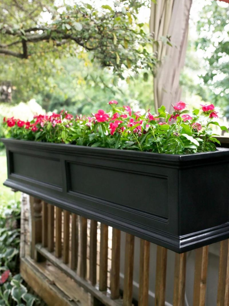 Window Boxes |   Fairfield Self-Watering Window Box, 5′ PLANTERS & RAISED BEDS Window Boxes